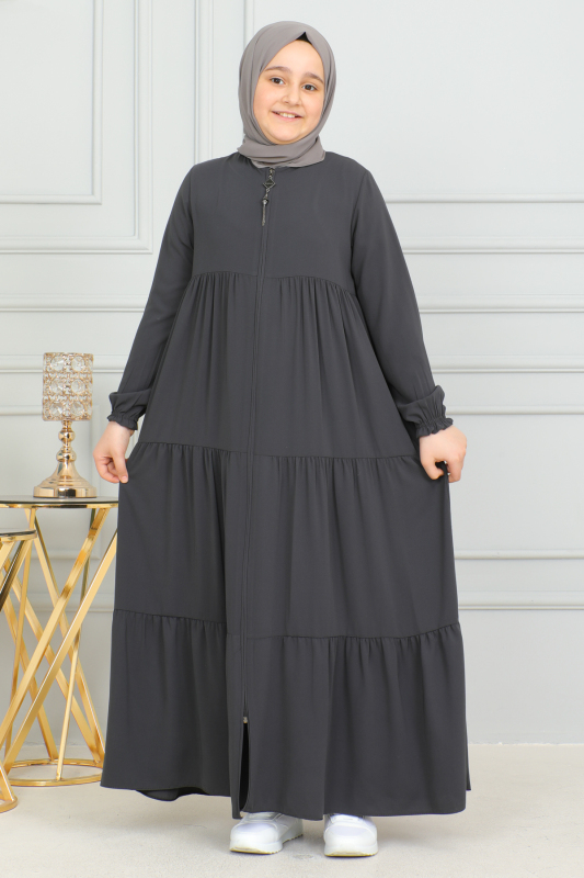 3 KATLI ÇOCUK FERACE Füme - 4002 - 13