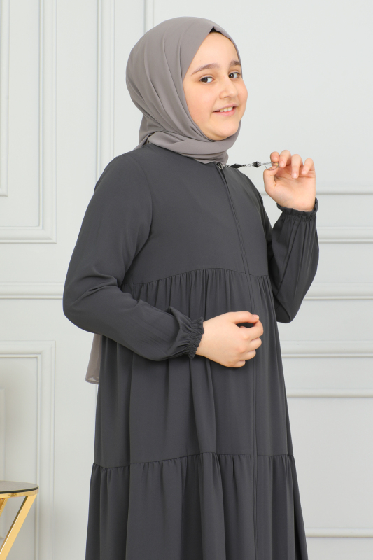 3 KATLI ÇOCUK FERACE Füme - 4002 - 15
