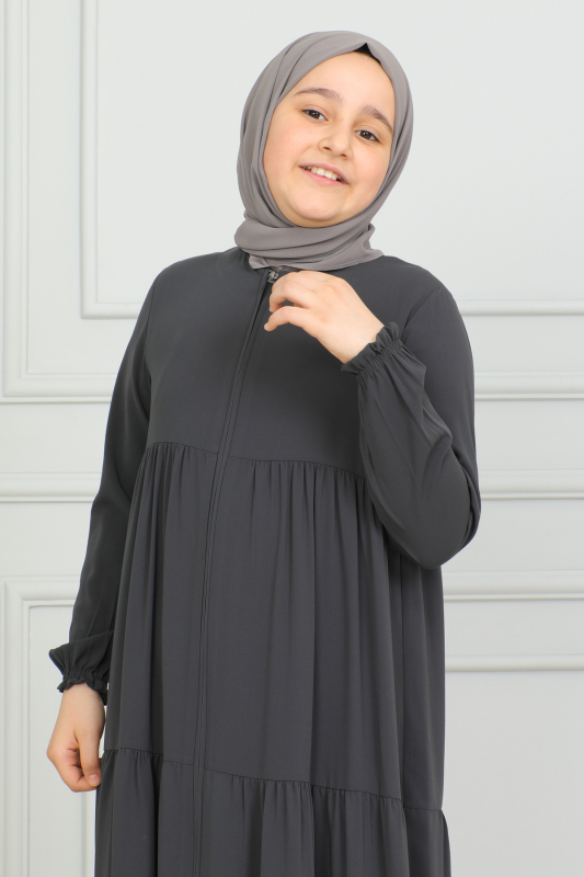 3 KATLI ÇOCUK FERACE Füme - 4002 - 17