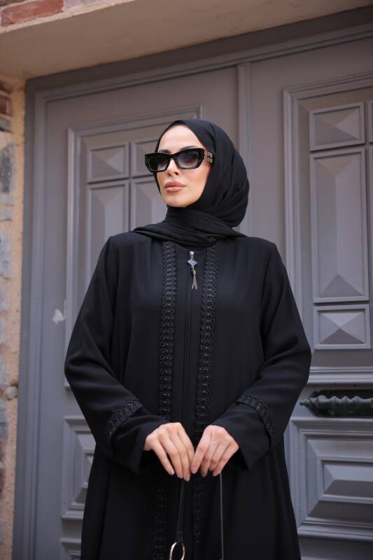 Anne Dantelli Taşlı -Lacivert 9008 - 3