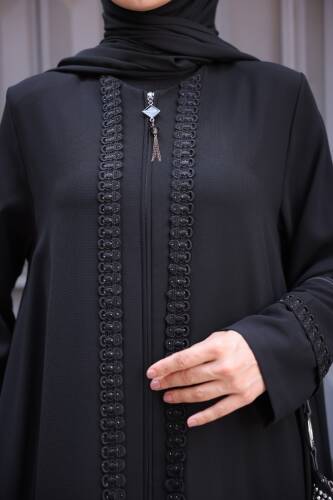 Anne Dantelli Taşlı -Lacivert 9008 - 5