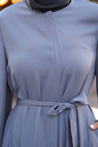 Aslım Abaya Gri - 9034 - 7