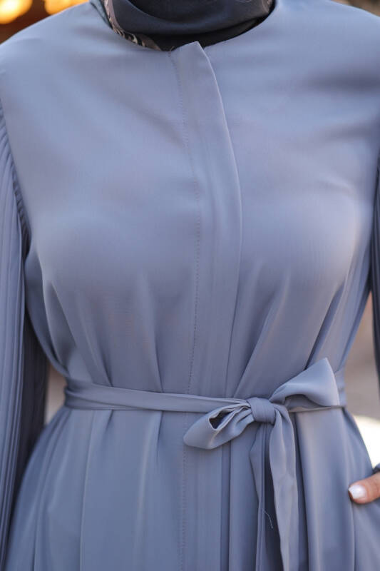 Aslım Abaya Gri - 9034 - 7