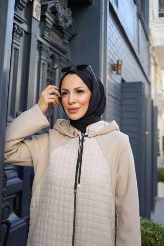 Asmin Kapitone Süet Kap Bej– 422539 - 3