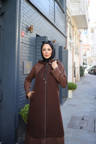 Asmin Kapitone Süet Kap Kahverengi – 422539 - 6