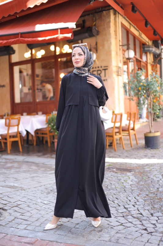 Belen Ferace Siyah - 9045 - 9