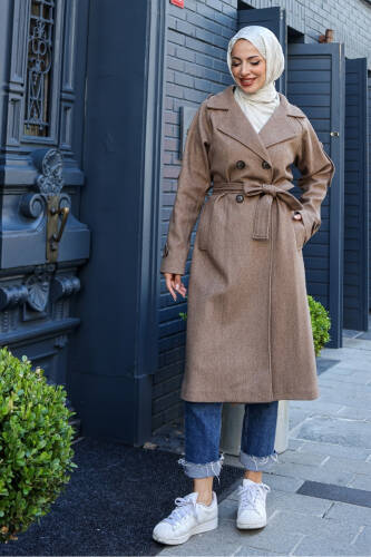Belis Kaşe Kaban Camel - 5801 - 11