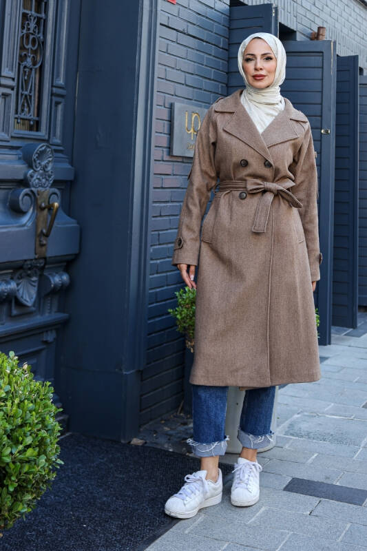 Belis Kaşe Kaban Camel - 5801 - 10
