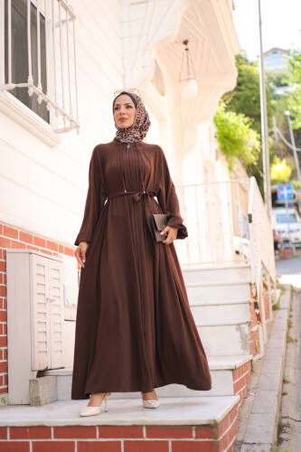 BELİZ FERACE & Kahverengi - 9040 - 7