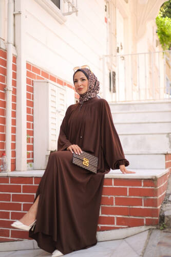 BELİZ FERACE & Kahverengi - 9040 - 12