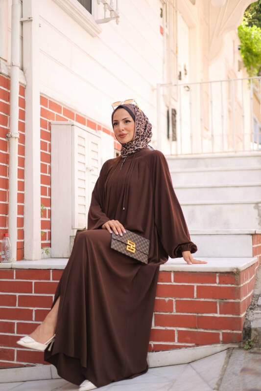BELİZ FERACE & Kahverengi - 9040 - 12