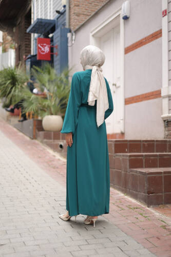 BELİZ FERACE & Petrol - 9040 - Kadeem Giyim (1)