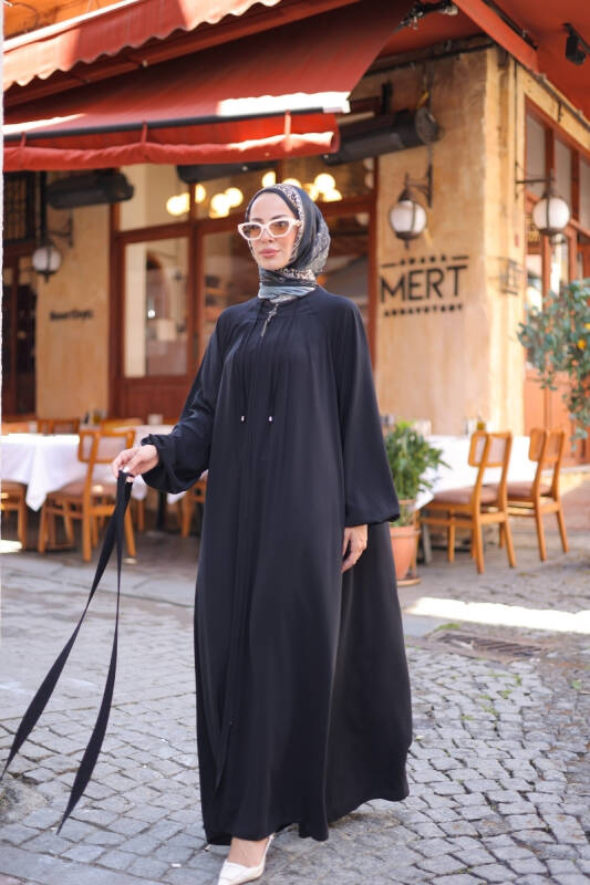 BELİZ FERACE & Siyah - 9040 - 8