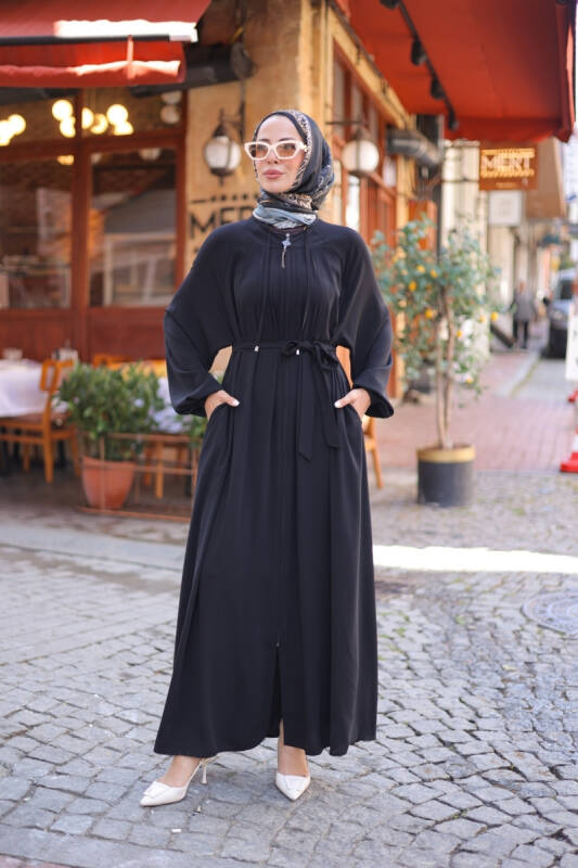 BELİZ FERACE & Siyah - 9040 - 11