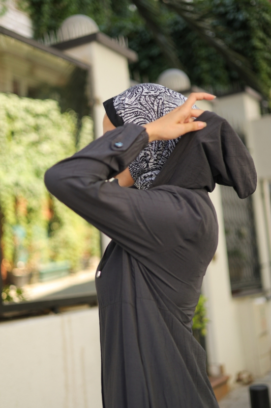 Ela Fermuarlı Kap Füme - 422503 - 7