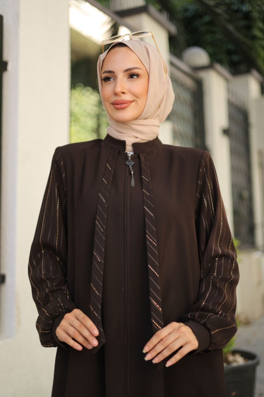 Elaya Ferace Kahverengi - 34359 - 4
