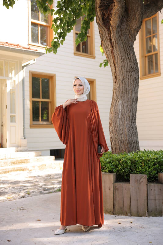 Firuze Elbise Kiremit - 8008 - 6
