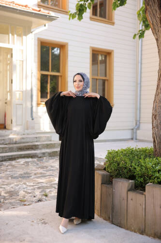 Firuze Elbise Siyah - 8008 - 6