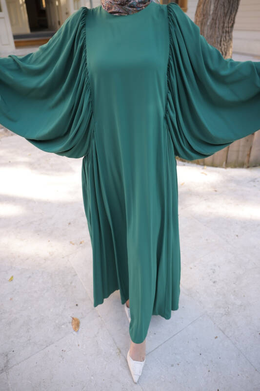 Firuze Elbise Yeşil - 8008 - 3