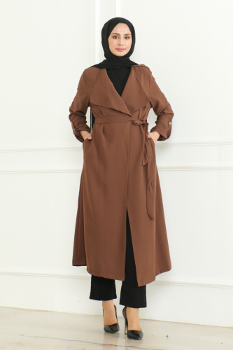 GİY ÇIK KETEN KAP & Cappuchino - 2411 - 2