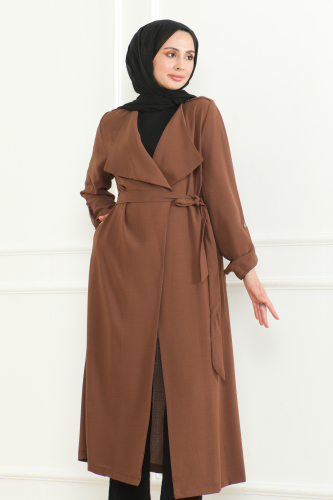 GİY ÇIK KETEN KAP & Cappuchino - 2411 - 5