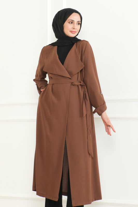 GİY ÇIK KETEN KAP & Cappuchino - 2411 - 5