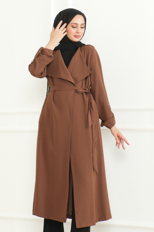 GİY ÇIK KETEN KAP & Cappuchino - 2411 - 6
