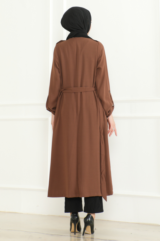 GİY ÇIK KETEN KAP & Cappuchino - 2411 - 10