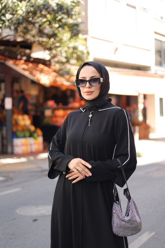 Hayat Ferace Siyah - 42195 - 5