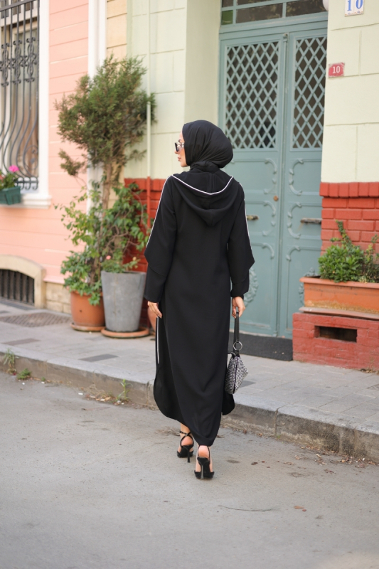 Hayat Ferace Siyah - 42195 - 7