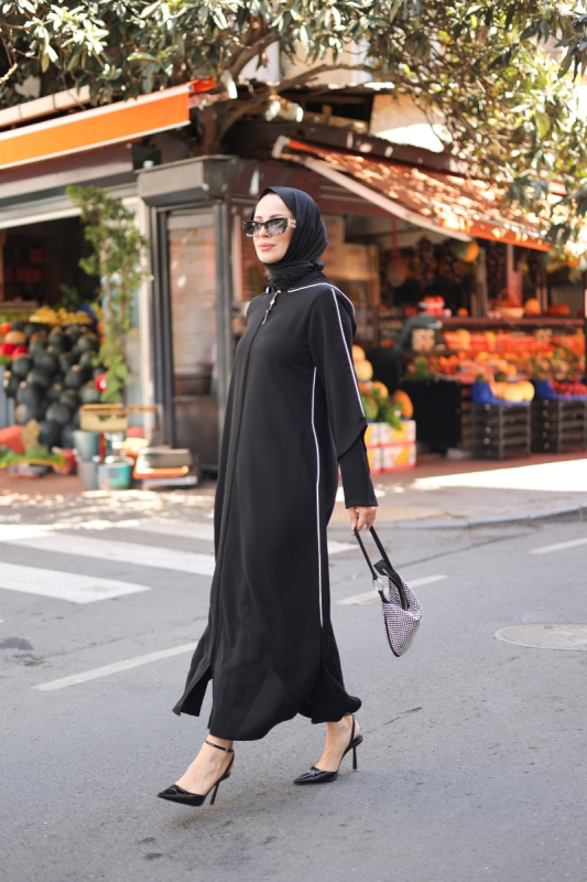 Hayat Ferace Siyah - 42195 - 8