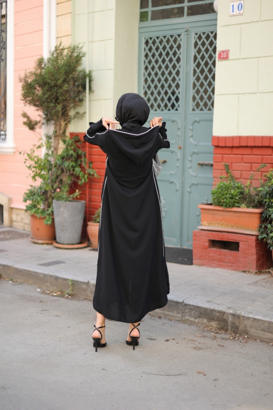 Hayat Ferace Siyah - 42195 - 10