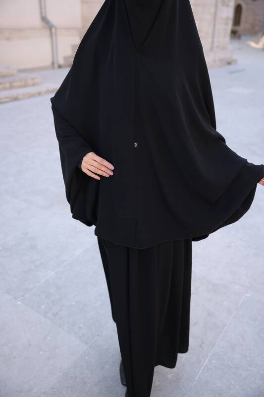 İğneli Gizli Peçeli Çarşaf-ı Şerif Sandy - 5005 - 8