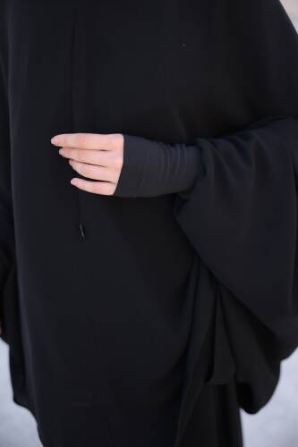 İğneli Gizli Peçeli Çarşaf-ı Şerif Sandy - 5005 - 9