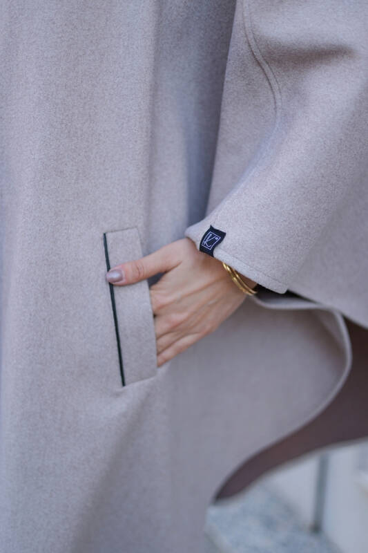 KAŞE KIŞLIK KAŞE PANÇO Krem - 2001 - 6