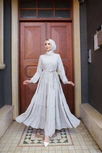 KATREL ELBİSE & Bej - 8005 - 7