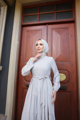 KATREL ELBİSE & Bej - 8005 - 10