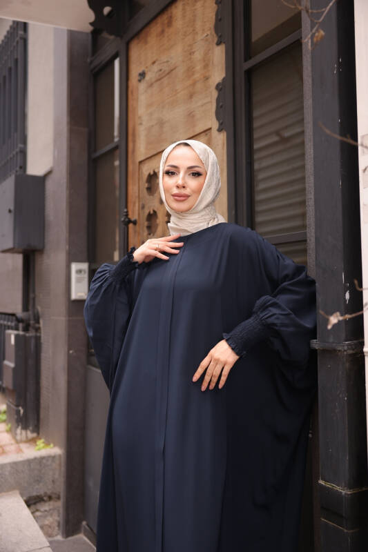 LİNAYA ELBİSE Lacivert - 2245 - 4