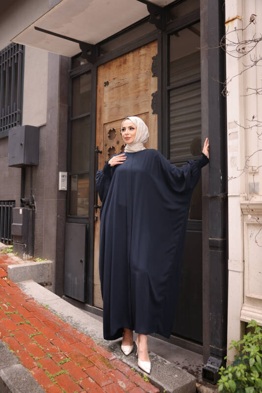 LİNAYA ELBİSE Lacivert - 2245 - 8