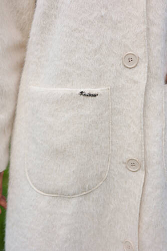 Mavera Fox Kumaş Uzun Tesettür Kaban – 7009 - 7