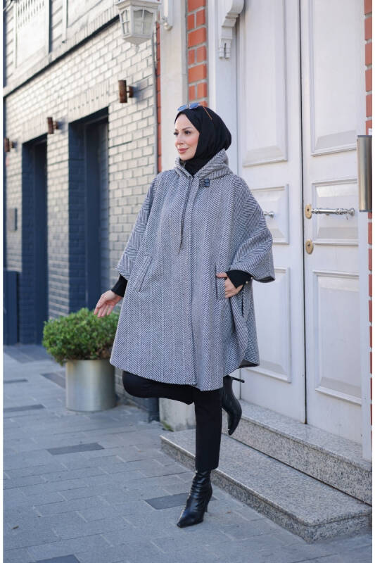 Milena Balıksırtı Kaşe Panço Füme – 2012 - 1