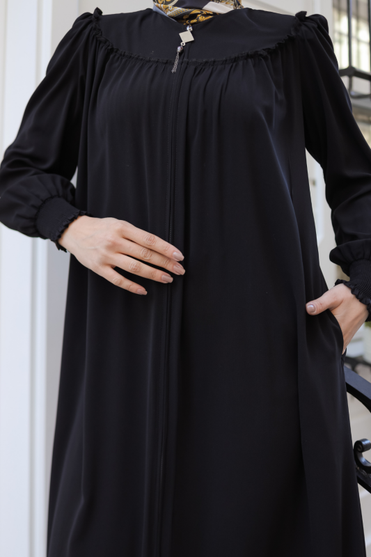 NAZENDE FERACE Siyah - 9032 - 3