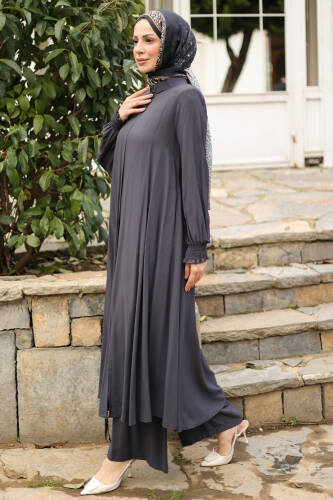 Nessa Hac & Umre Takımı – Viskon Yıldız Kumaş (38–48 Beden) - Kadeem Giyim (1)