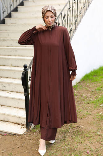 Nessa Hac & Umre Takımı – Viskon Yıldız Kumaş (38–48 Beden) - 3