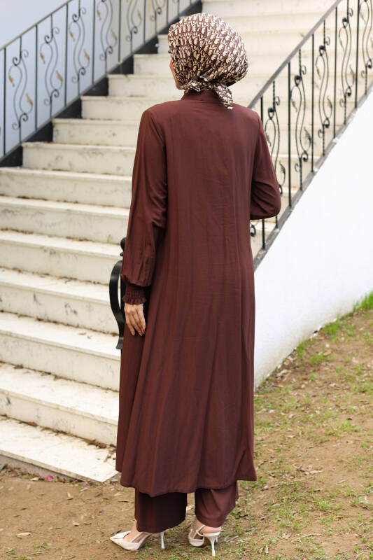 Nessa Hac & Umre Takımı – Viskon Yıldız Kumaş (38–48 Beden) - 7