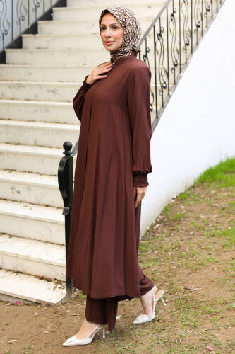 Nessa Hac & Umre Takımı – Viskon Yıldız Kumaş (38–48 Beden) - Kadeem Giyim