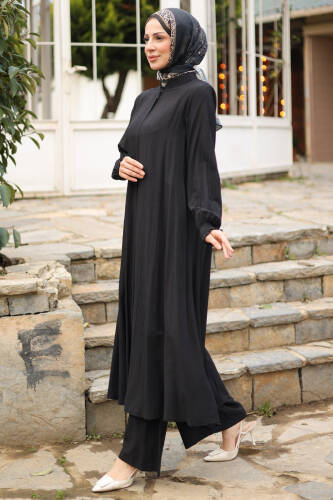 Nessa Hac & Umre Takımı – Viskon Yıldız Kumaş (38–48 Beden) - 7