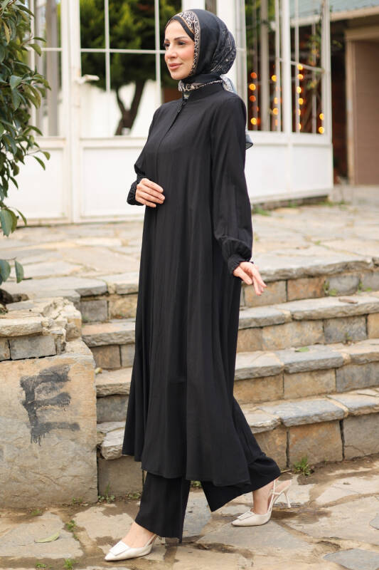 Nessa Hac & Umre Takımı – Viskon Yıldız Kumaş (38–48 Beden) - 7