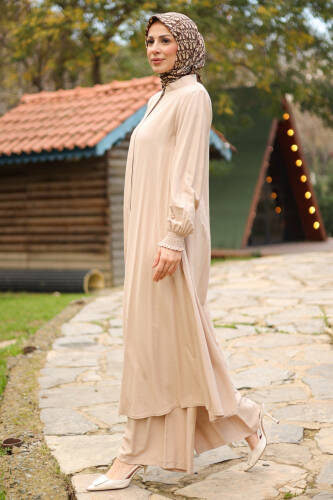 Nessa Hac & Umre Takımı – Viskon Yıldız Kumaş (38–48 Beden) - 7