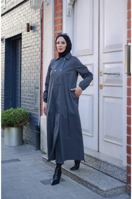 Nevin Gabardin Kap Füme- 422537 - 1